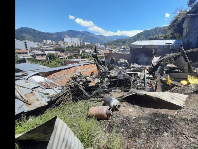 Emergencia en el barrio Belencito de Ibagué