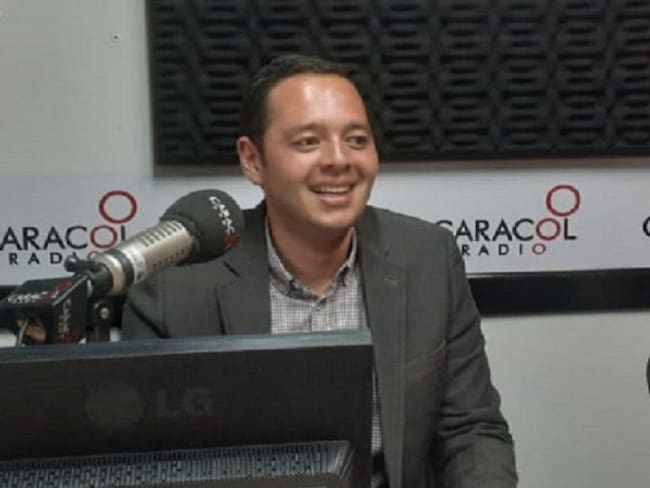 Alcalde de Manizales, Carlos Mario Marín Correa.
