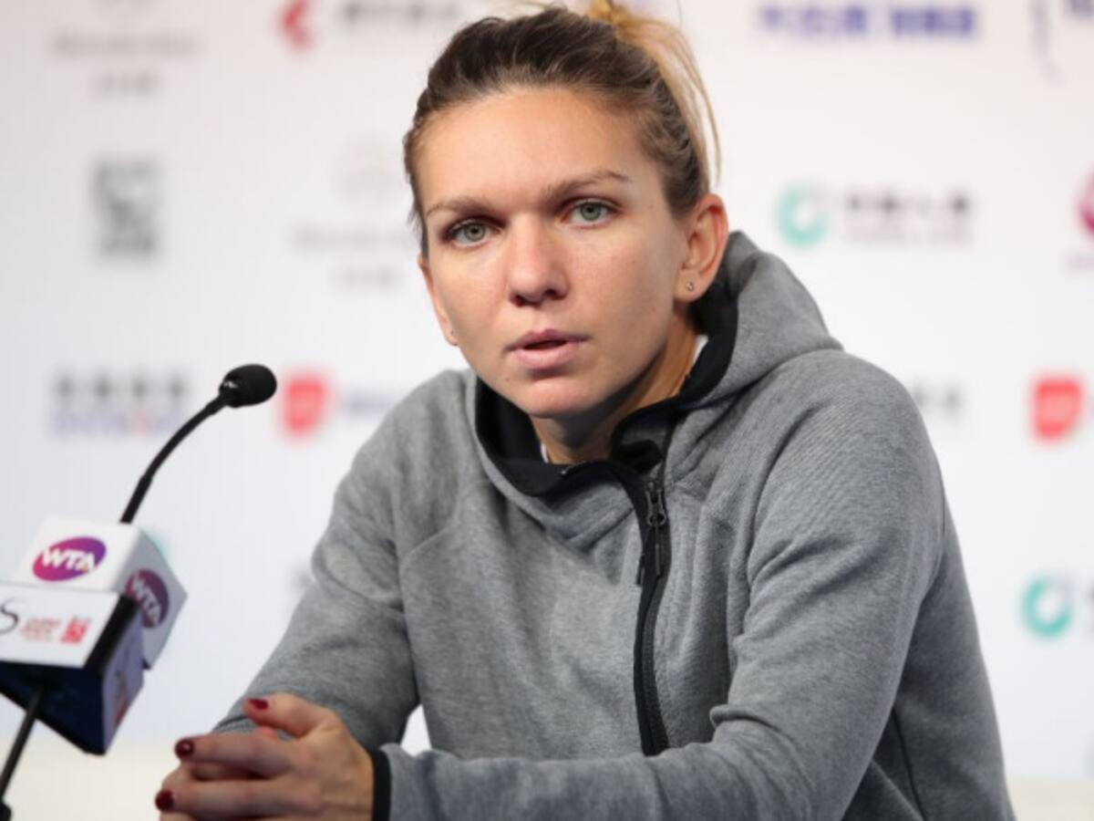Simona Halep anuncia que tiene una hernia discal tras retirarse en Pekín