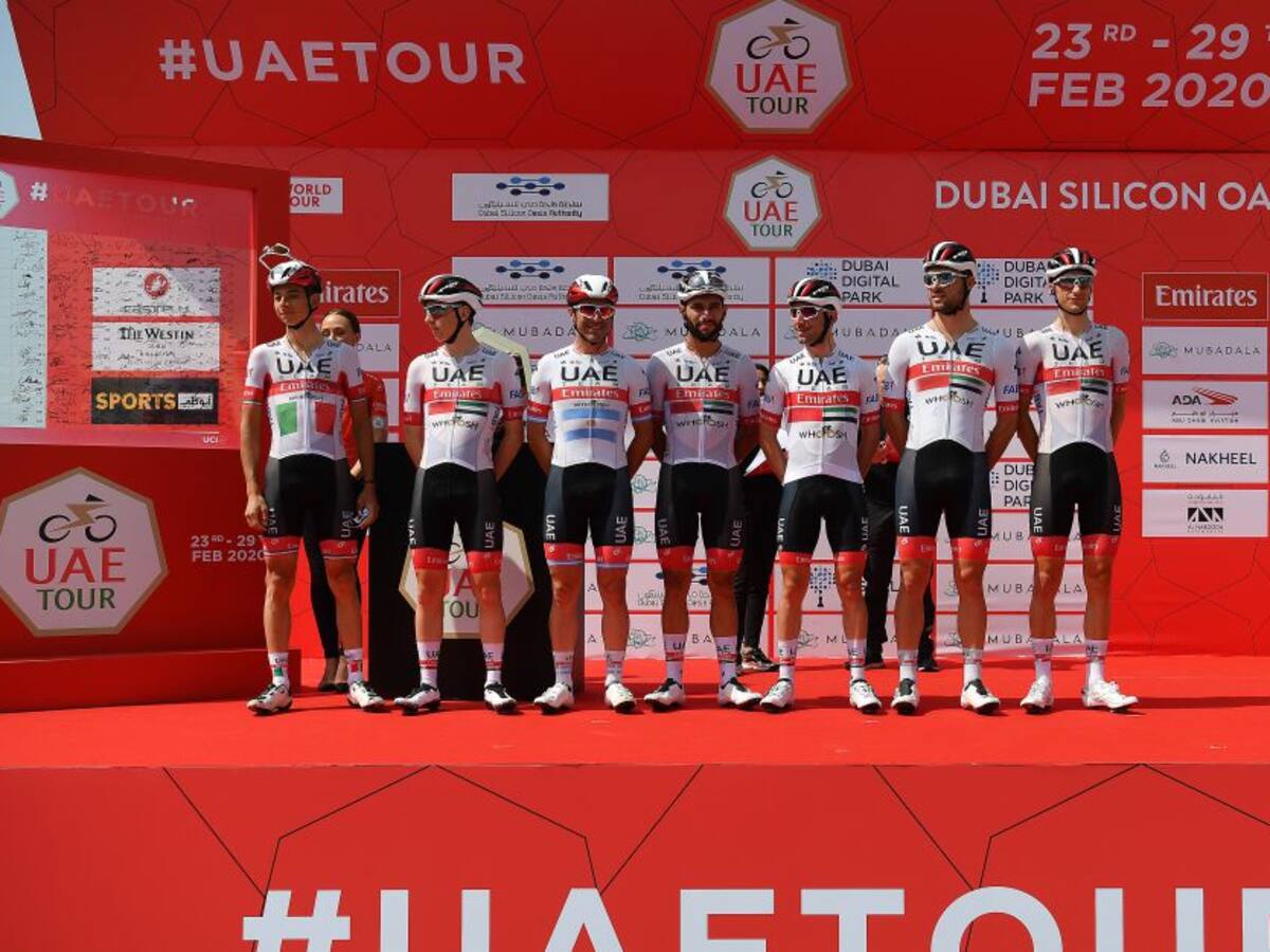Un colombiano habría dado positivo por Coronavirus en el UAE Tour