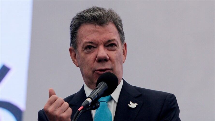 Juan Manuel Santos, presidente de la República. Foto: Colprensa