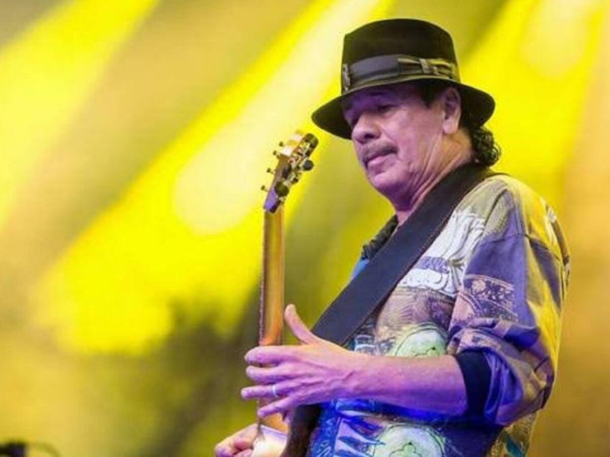Carlos Santana confirmó los motivos de su desmayo en pleno concierto