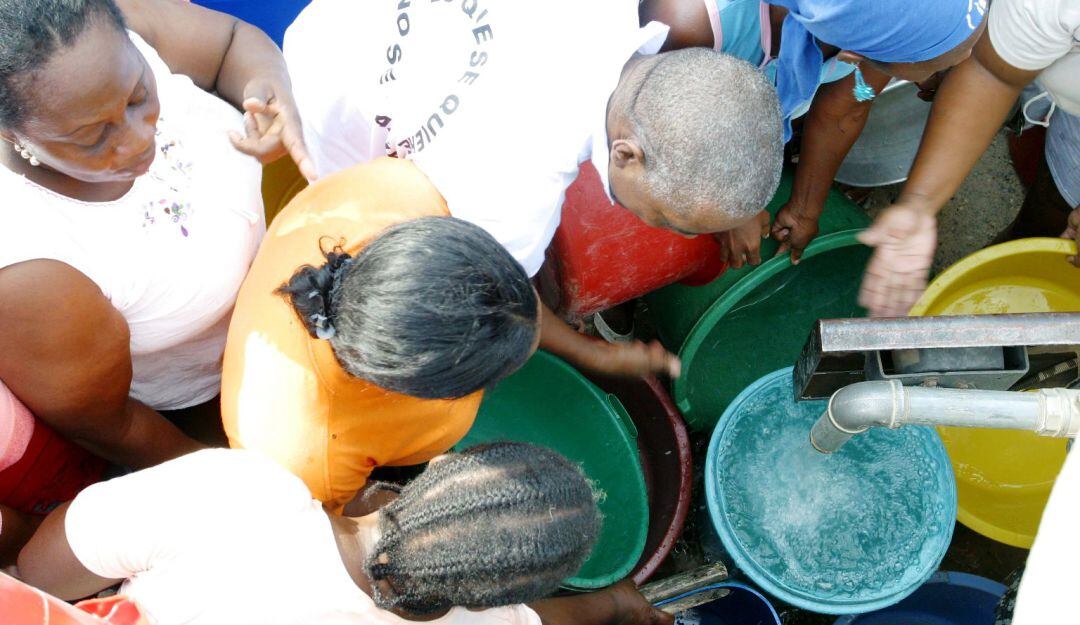 Acueducto local trabaja normal