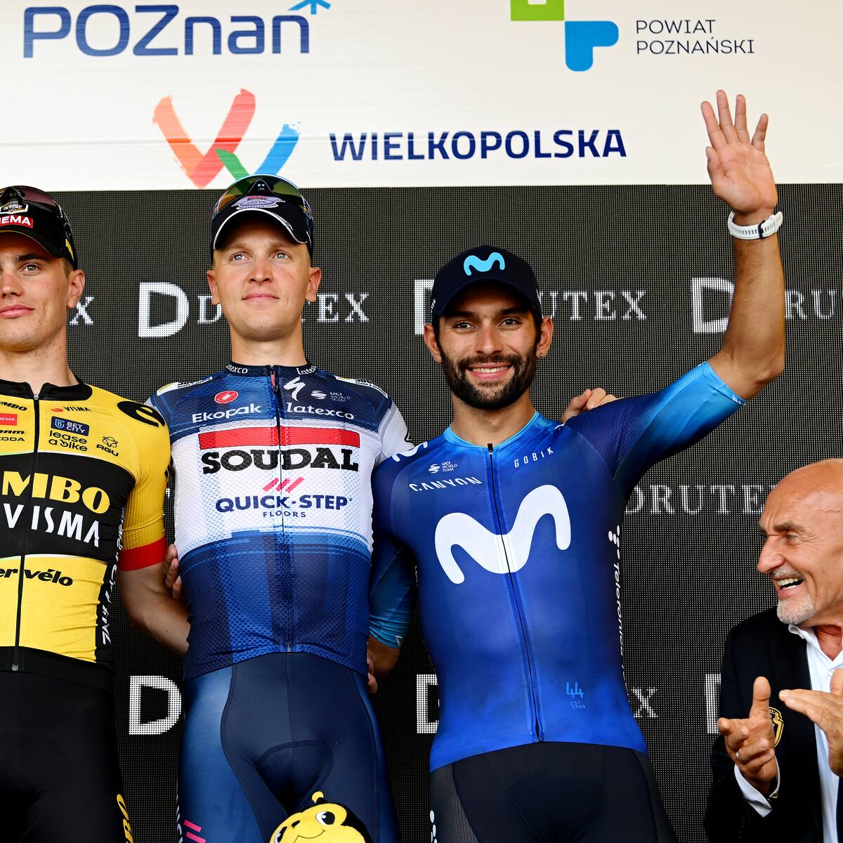 Fernando Gaviria fue tercero en el inicio del Tour de Polonia