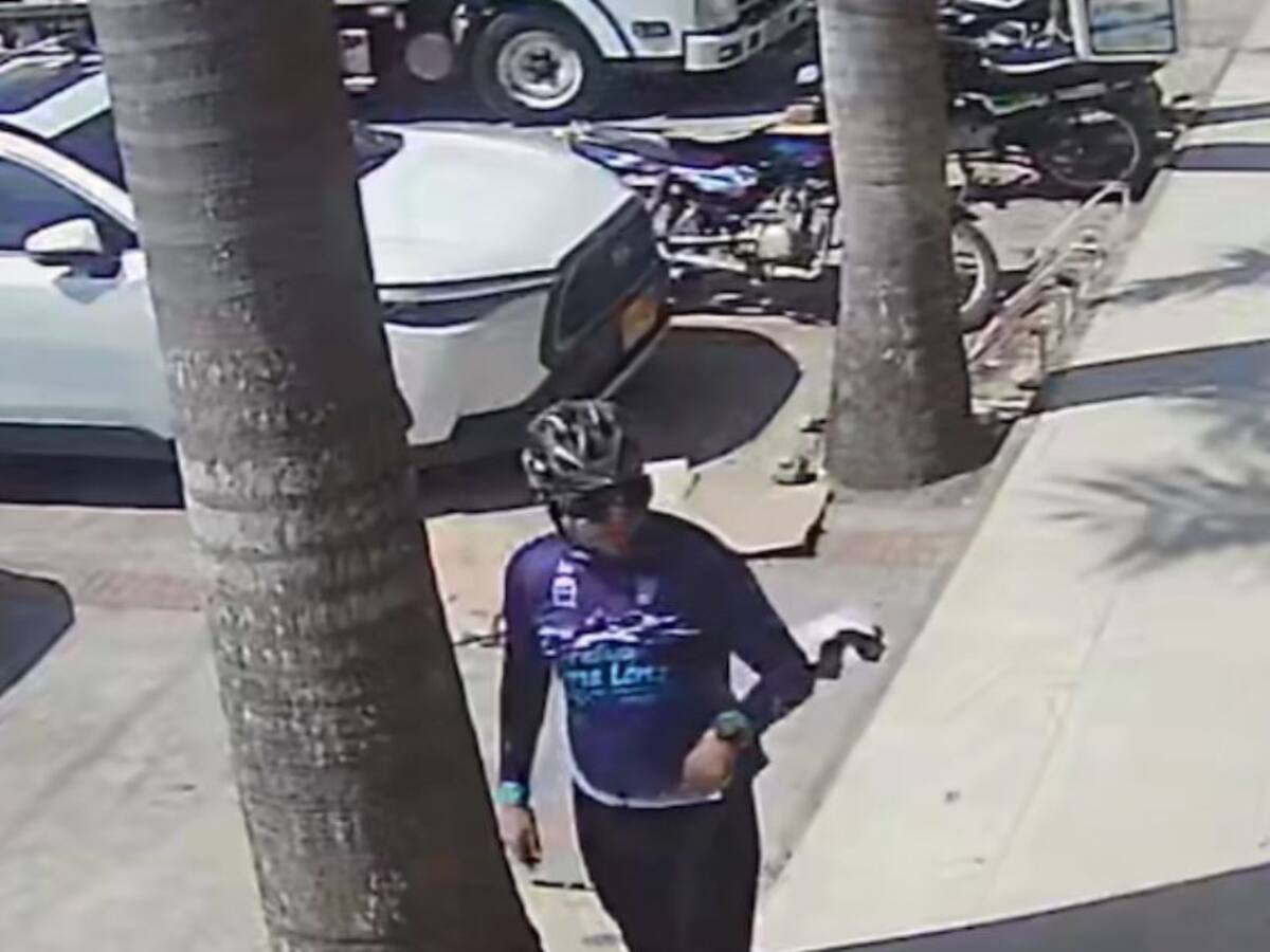 ¡Cuidado! En Cartagena hombre disfrazado robó bicicleta avaluada en $25 millones