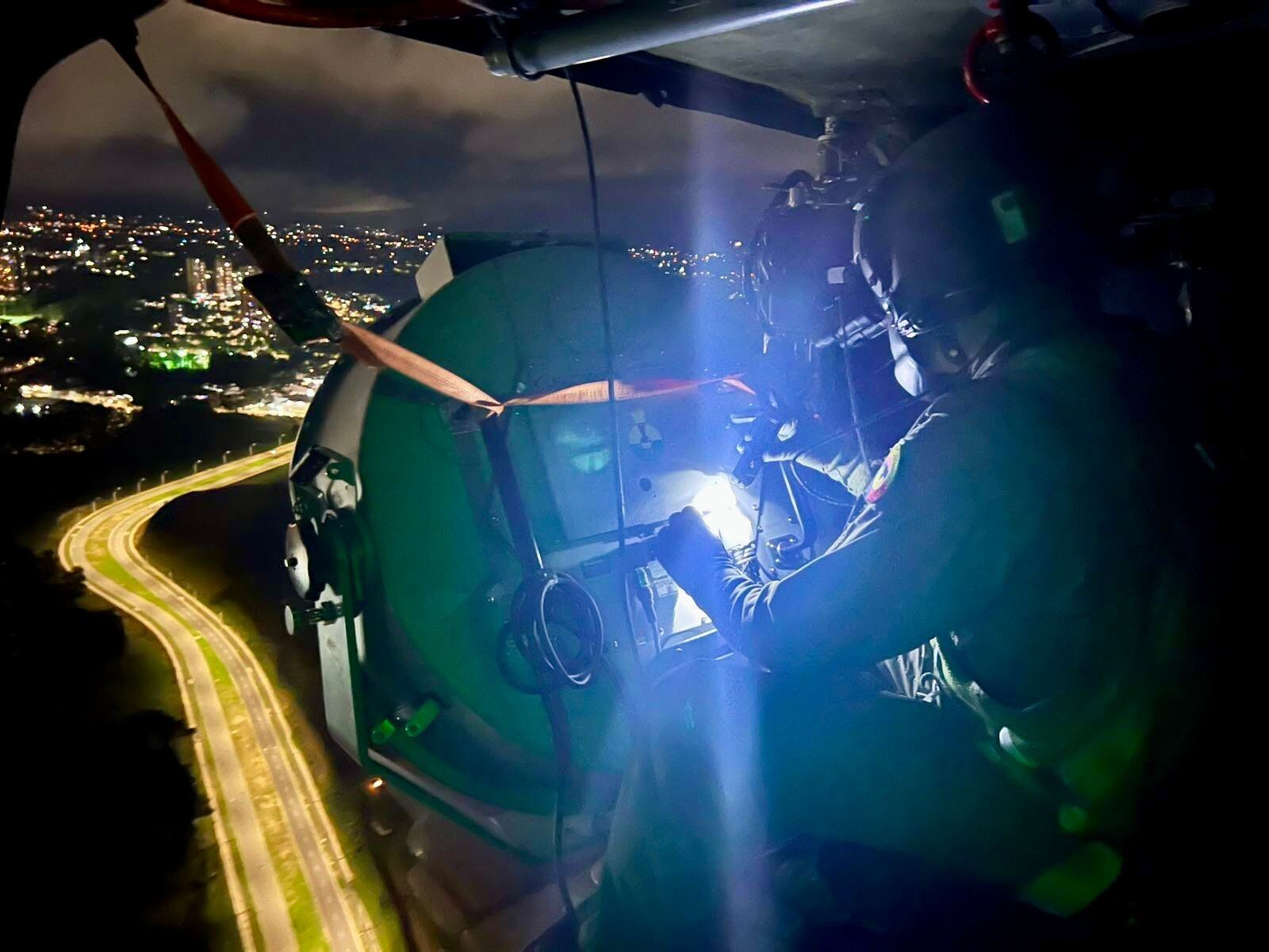 Perifoneo denuncia hechos ilegales- foto Fuerza Aérea Colombiana