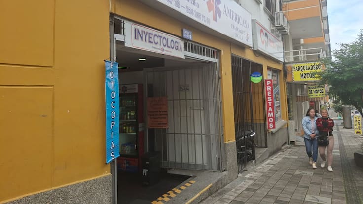 Administrador de droguería La Alemana, Diego Patiño