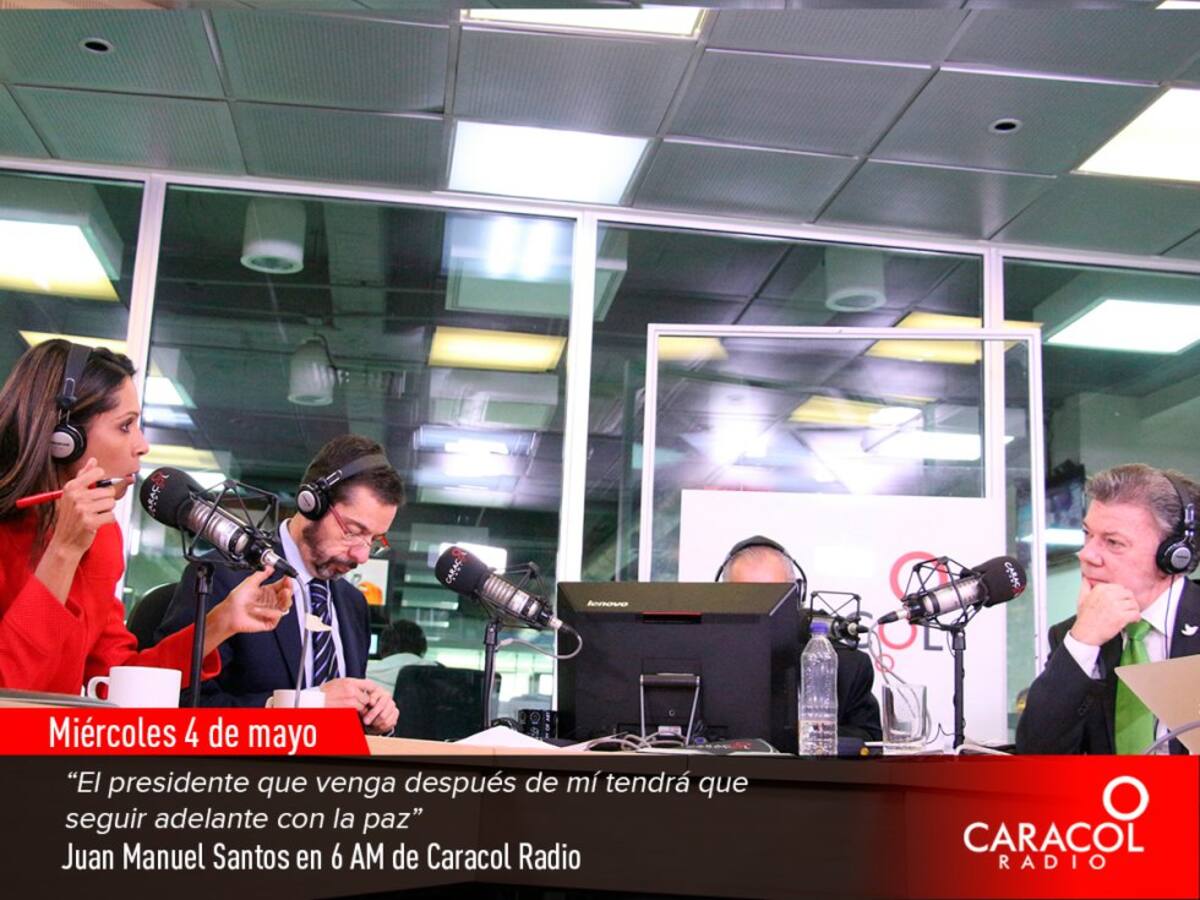 Dijo que Germán Vargas Lleras, o el que llegara, tendría que comprender que la paz es irreversible.