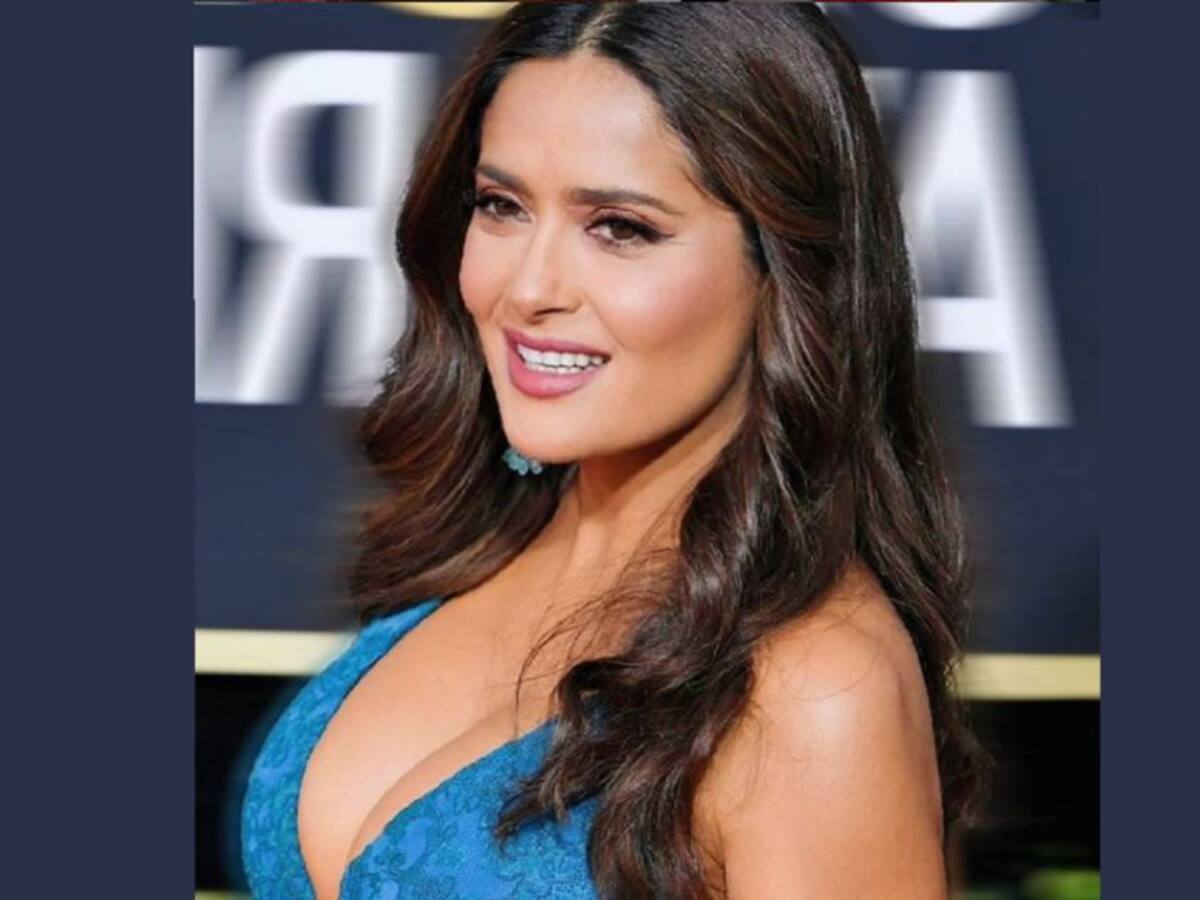 Sin ropa interior, Salma Hayek enloqueció a sus seguidores