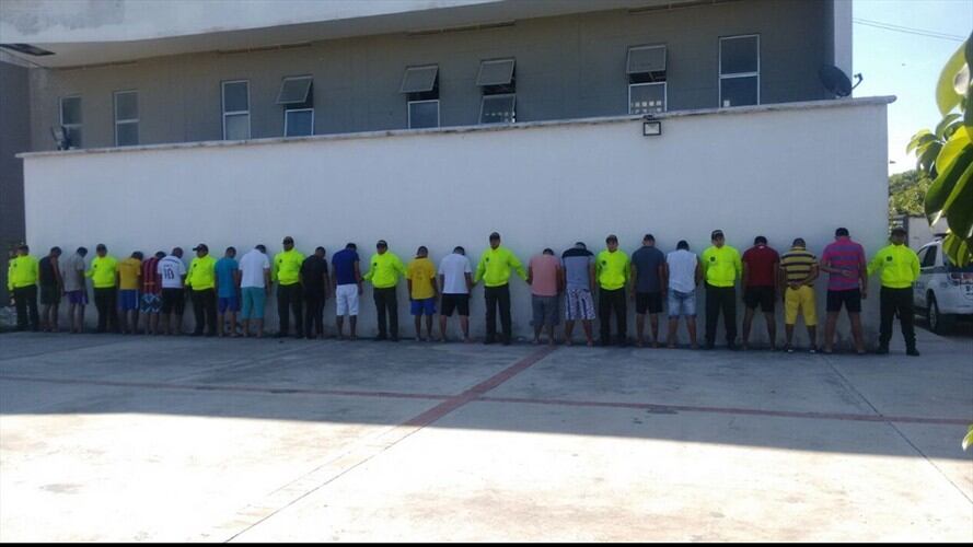 Mediante la operación “Pudor” se logró la captura de 19 personas en Barranquilla. Foto: Policía Barranquilla
