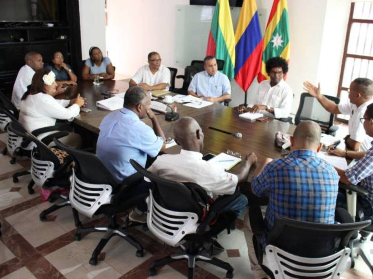 Comunales brindan respaldo al alcalde (e) de Cartagena, Pedrito Pereira