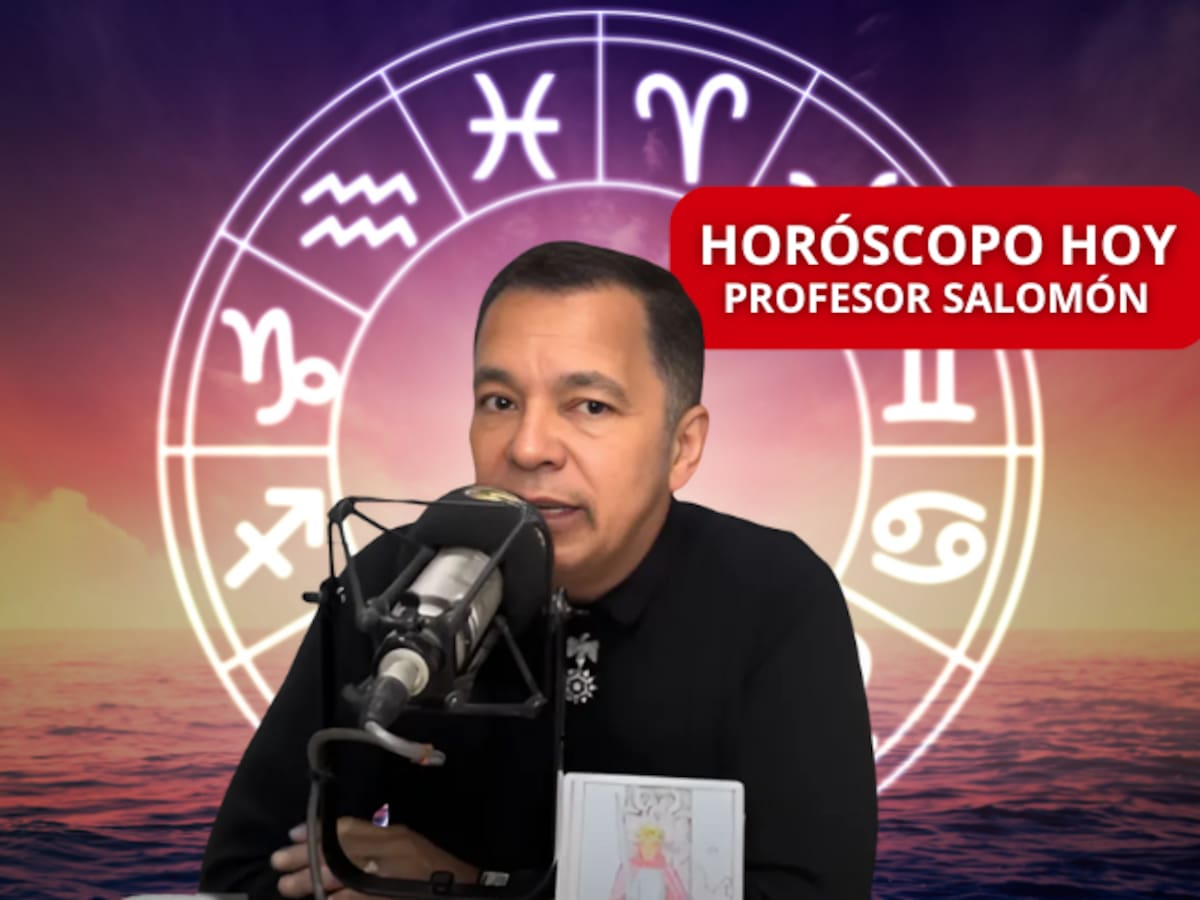 Horóscopo de HOY, profesor Salomón: Géminis y Piscis, la suerte y el azar los sorprenderán