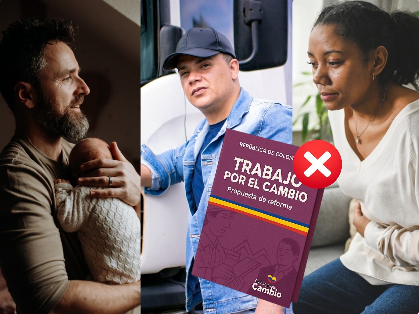 Reforma Laboral 2025: artículos que están en vilo / Licencia de Paternidad / Licencia  Cólico Menstrual / Derechos de los Transportadores de Carga