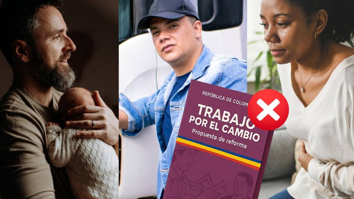 Reforma Laboral: artículos de licencia de paternidad, salud menstrual y transportadores en vilo