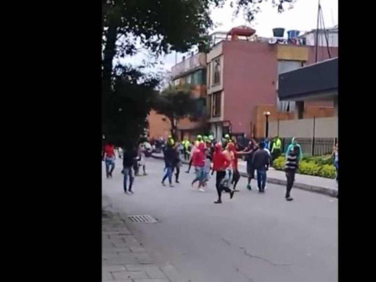 Fuertes disturbios en campamento de venezolanos
