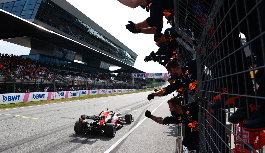 Max Verstappen, piloto de la escudería Red Bull ganador en el GP de Austria