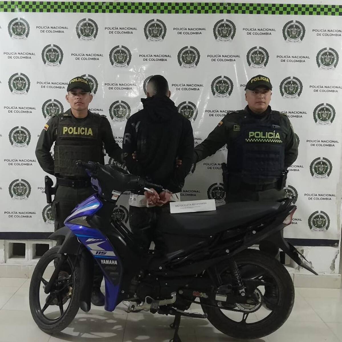 En Pitalito-Huila, capturan a alias ‘Deiner’ por el hurto de una motocicleta