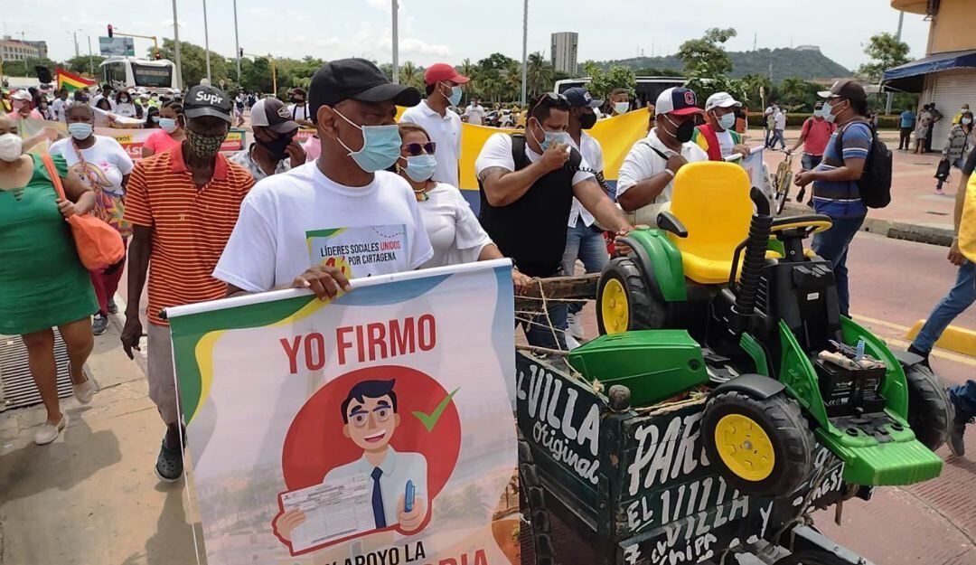 Estas personas señalan que el mandatario ha hecho poco o nada por sacar adelante la malla vial o los problemas de movilidad