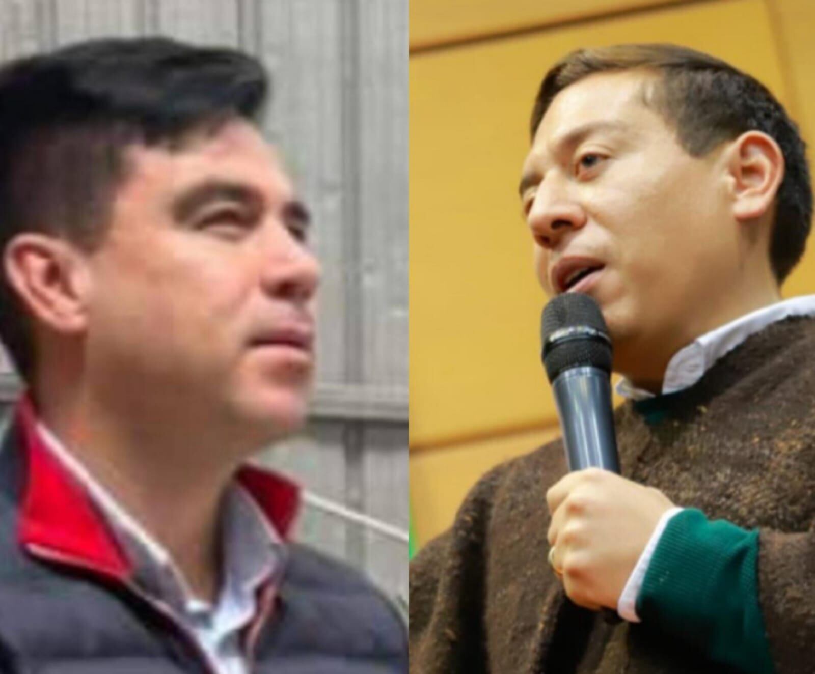 Mauricio Barón / alcalde de Sogamoso - Carlos Amaya / gobernador de Boyacá