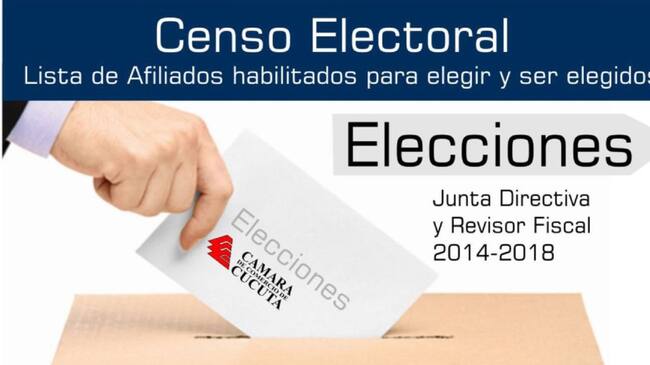 Elecciones Cámara de Comercio.