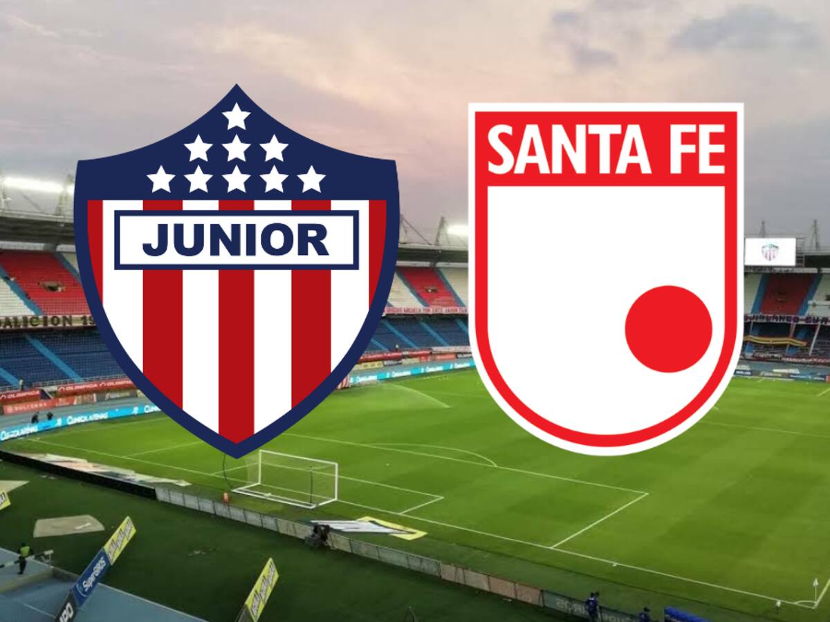 Junior vs. Santa Fe, juego clave por la fecha 18 de la Liga: fecha, hora y posibles alineaciones