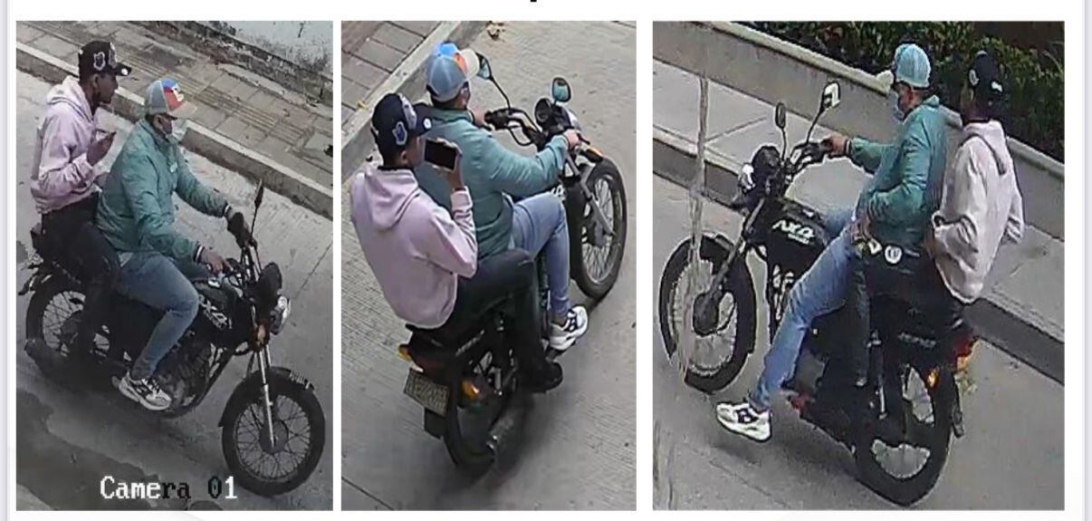 La foto de los presuntos sicarios de familia de un Pastor religioso en Aguachica, Cesar