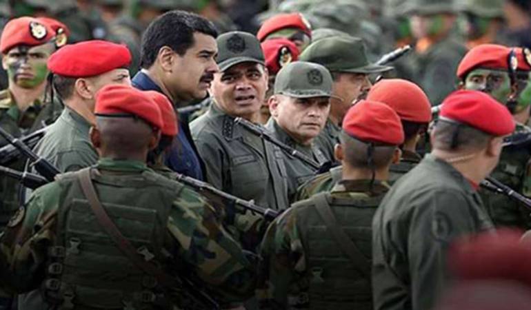 Fuerzas militares venezolanas. 