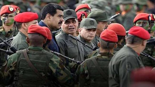 Fuerzas militares venezolanas.