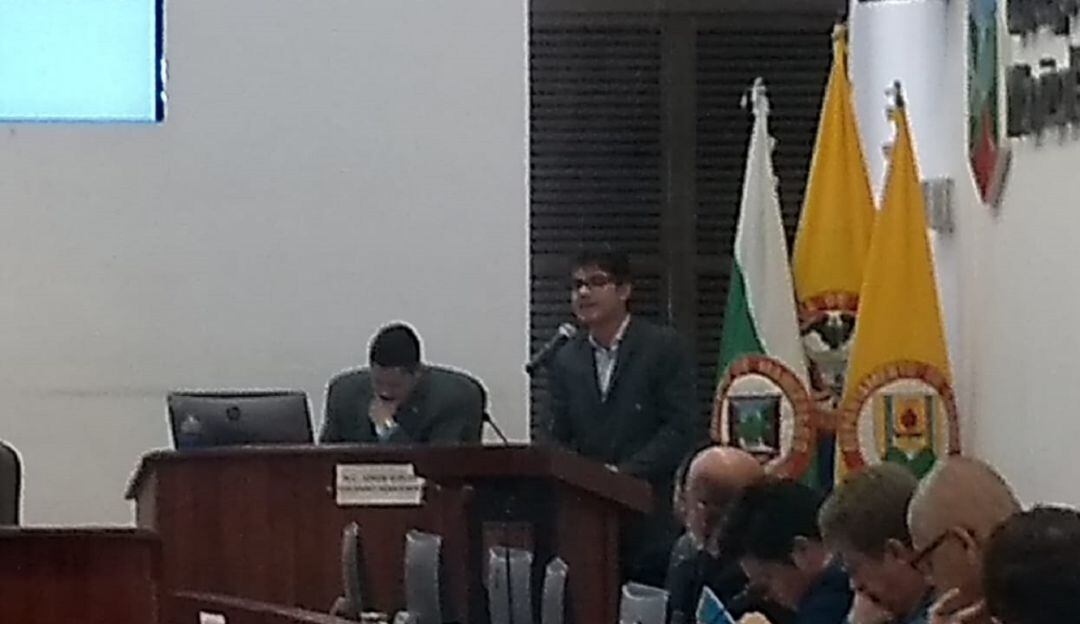 Gerente de Aguas de Manizales, Juan Martín Zuluaga Tobón