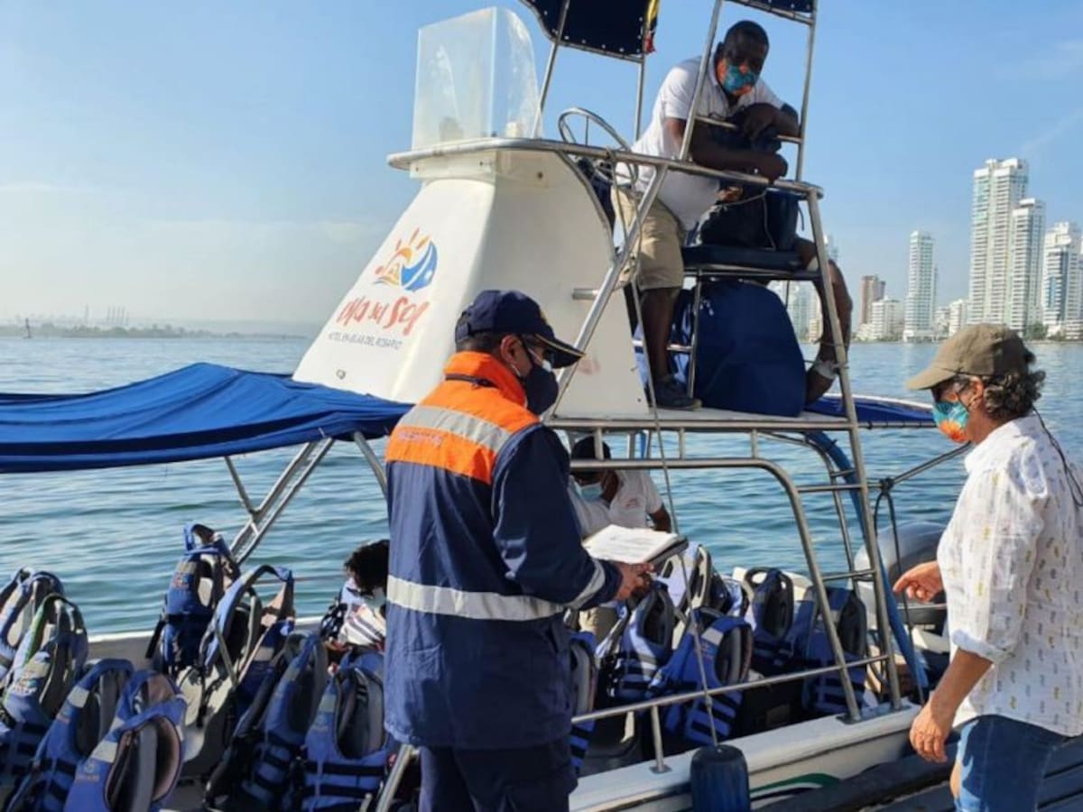 DIMAR se alista para temporada turística de mitad de año en Cartagena
