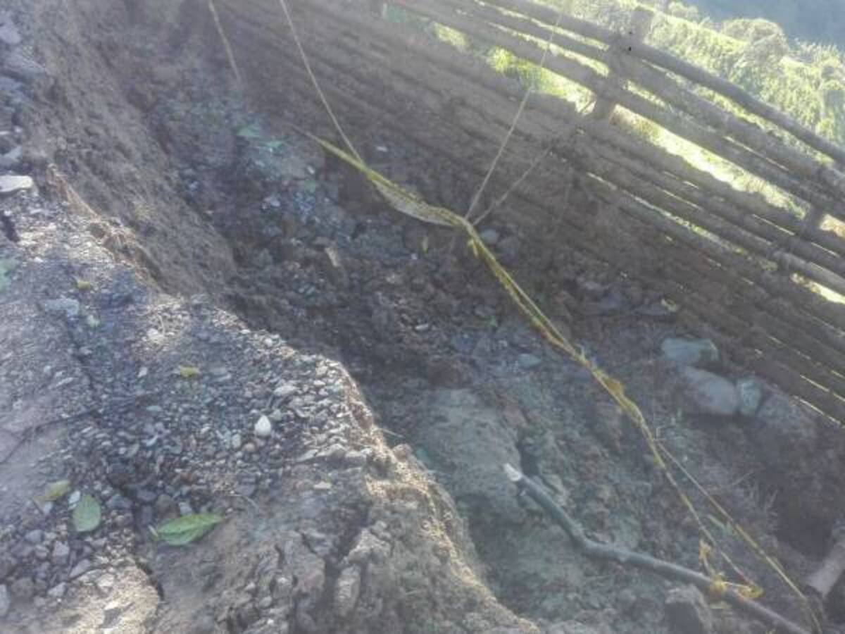 Paso restringido en varias vías del norte de Caldas