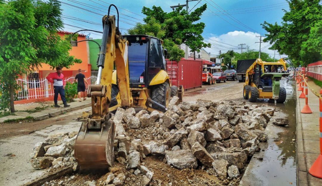 Estas adecuaciones hacen parte de la Fase 2 de la rehabilitación de la malla vial en Cartagena, liderada por la Secretaría de Infraestructura.