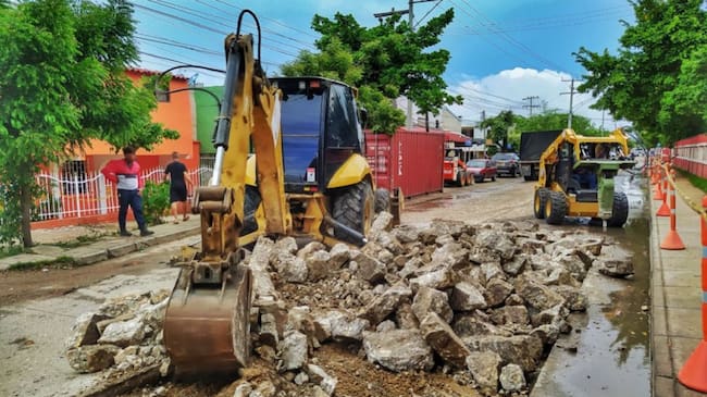 Estas adecuaciones hacen parte de la Fase 2 de la rehabilitación de la malla vial en Cartagena, liderada por la Secretaría de Infraestructura.