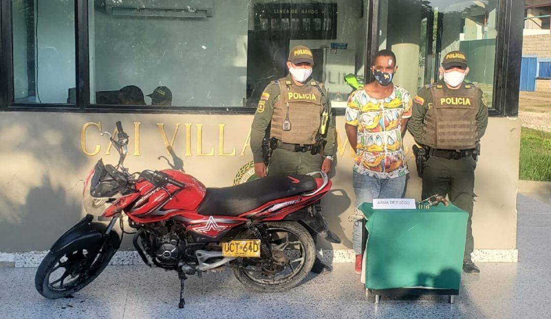 Según la Policía, este hombre se desempeñaba como vigilante en la noche y delincuente en horas de la mañana