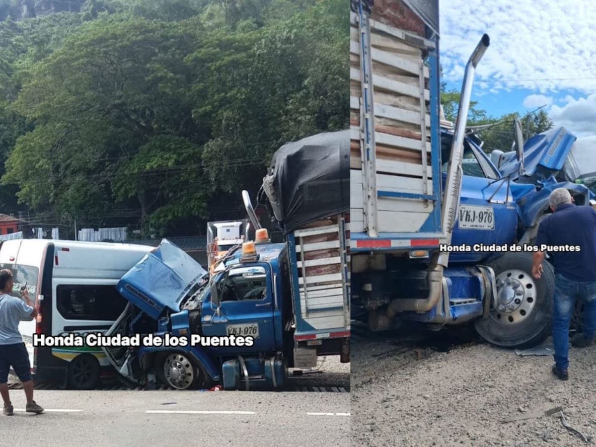 Accidente de tránsito en vías del magdalena caldense