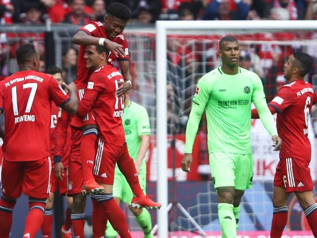 Bayern no falla y mantiene el liderato en las Bundesliga