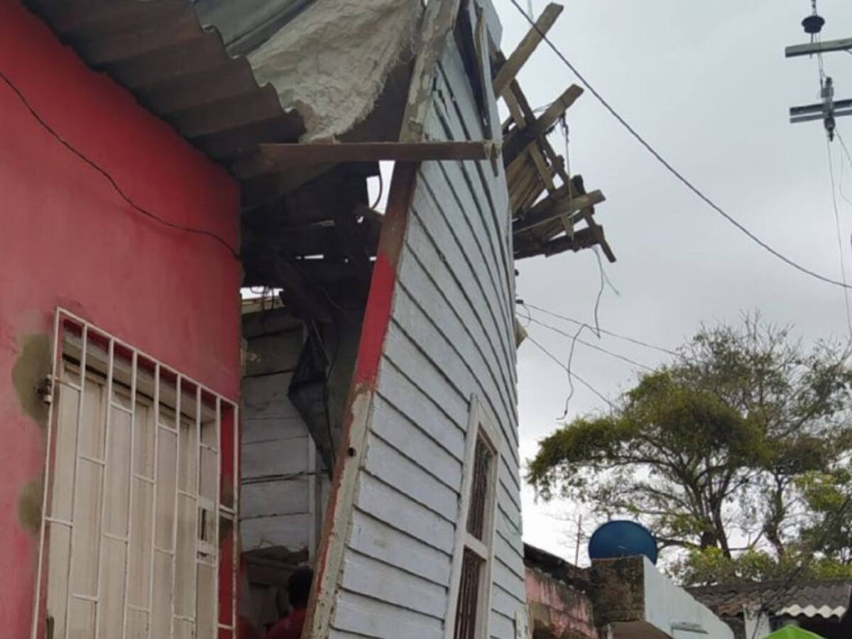 Sin lesionados terminó colapso de vivienda en El Toril