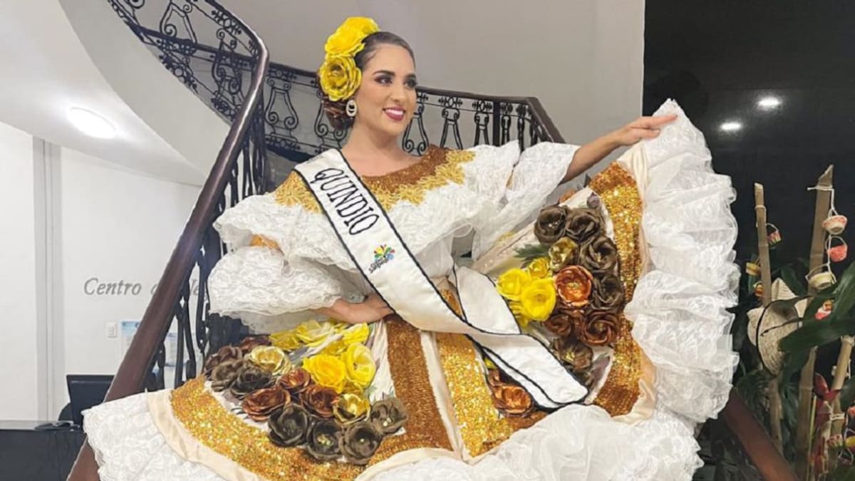 Valentina Ramírez Giraldo , princesa reinado nacional del Bambuco