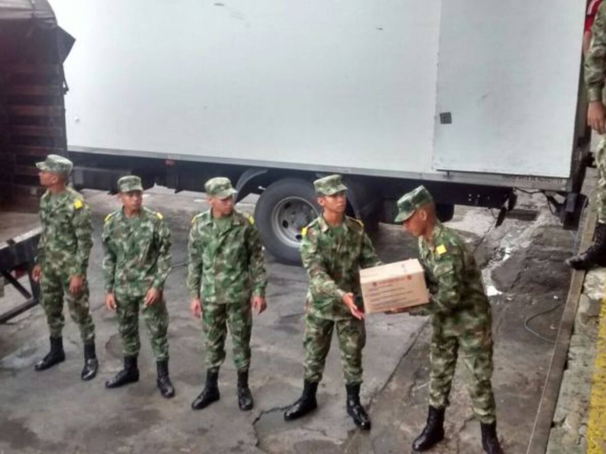 Envían dos toneladas de leche en polvo para deportados