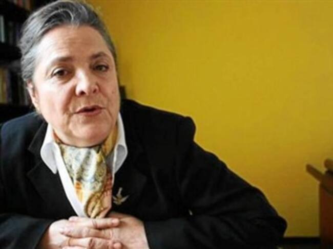 Clara López es una de las voces más críticas frente al Gobierno del presidente Santos. Foto: Oficial