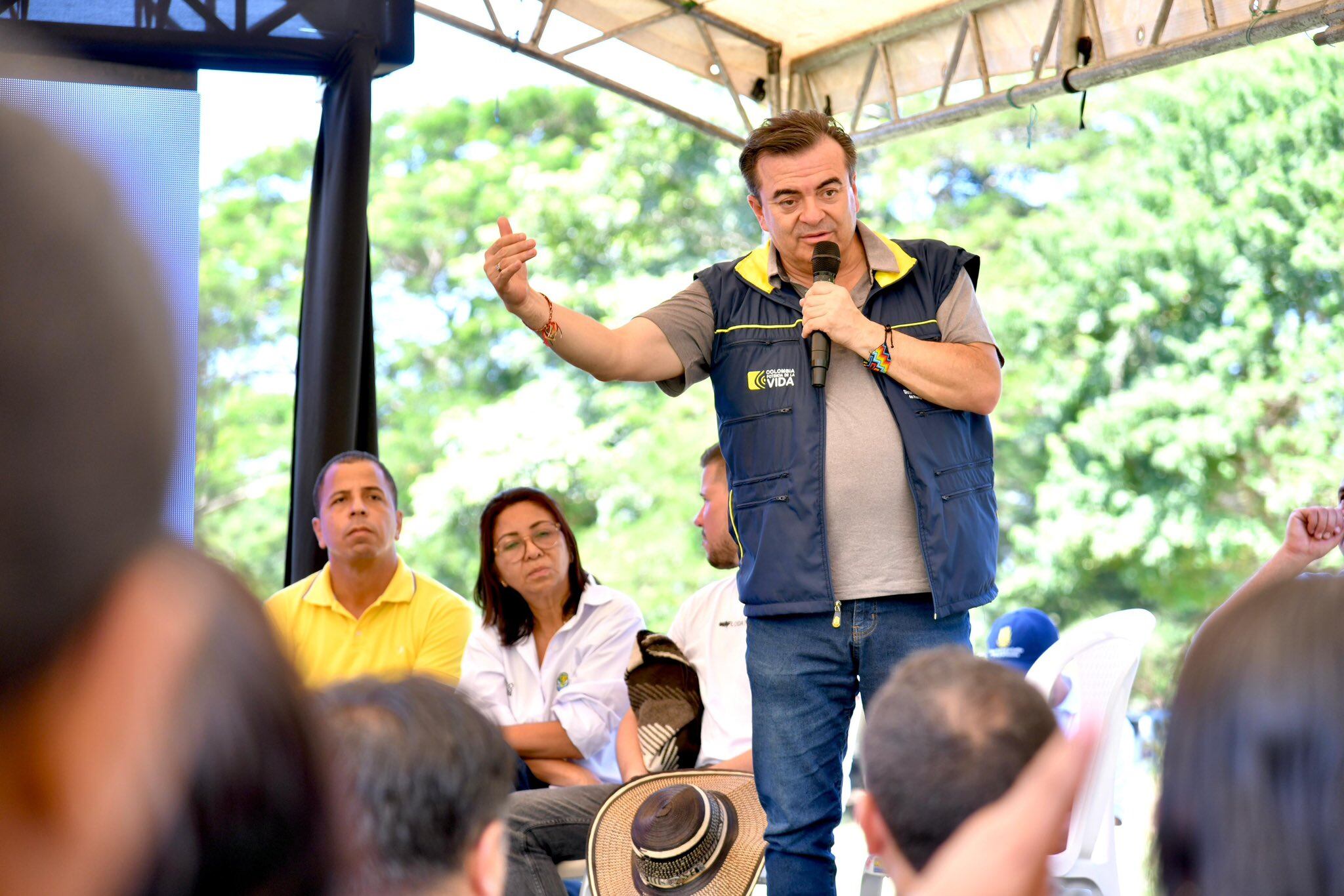 Director de la Unidad Nacional para la Gestión del Riesgo de Desastres, Olmedo López. @UNGRD