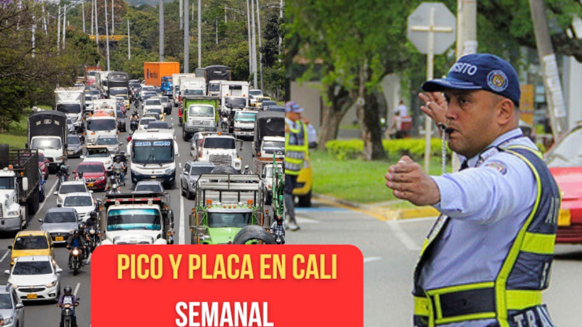¿Cómo quedó el pico y placa en Cali? Así será del 15 al 19 de octubre 2024