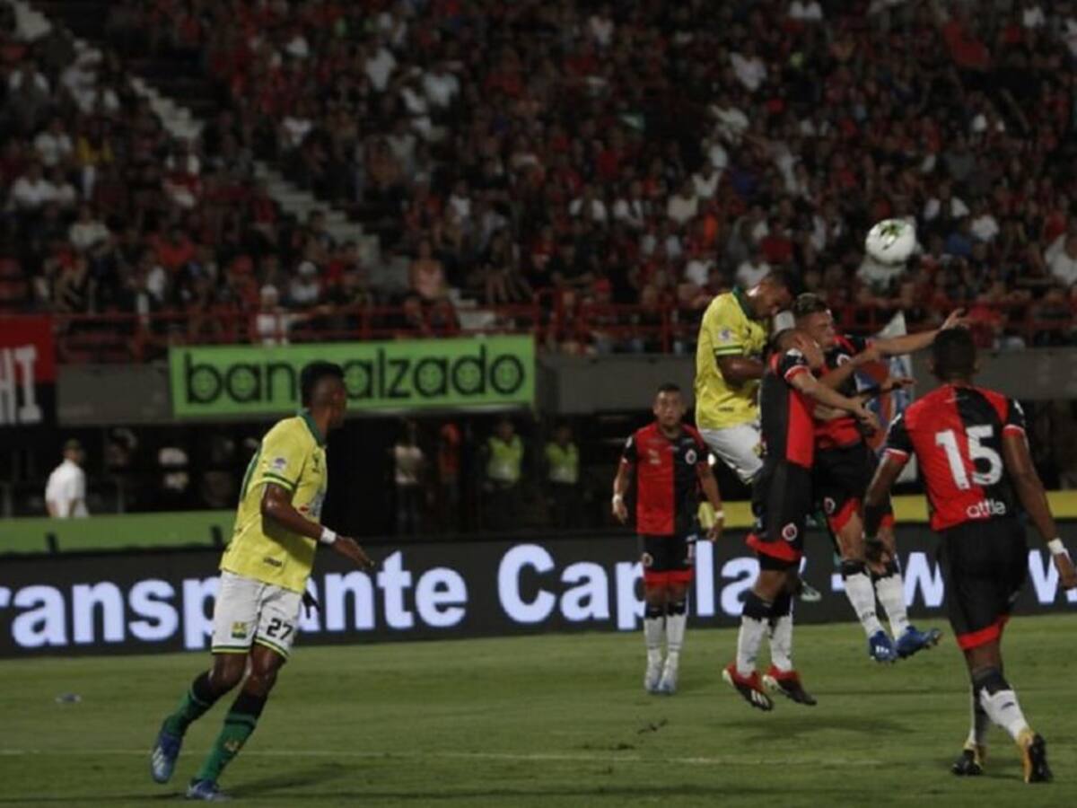 Por la mínima diferencia el Atlético Bucaramanga ganó el clásico de oriente