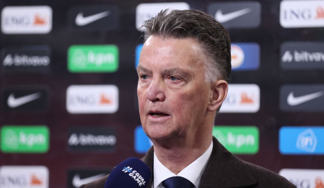 Louis Van Gaal, técnico de la Selección de Países Bajos