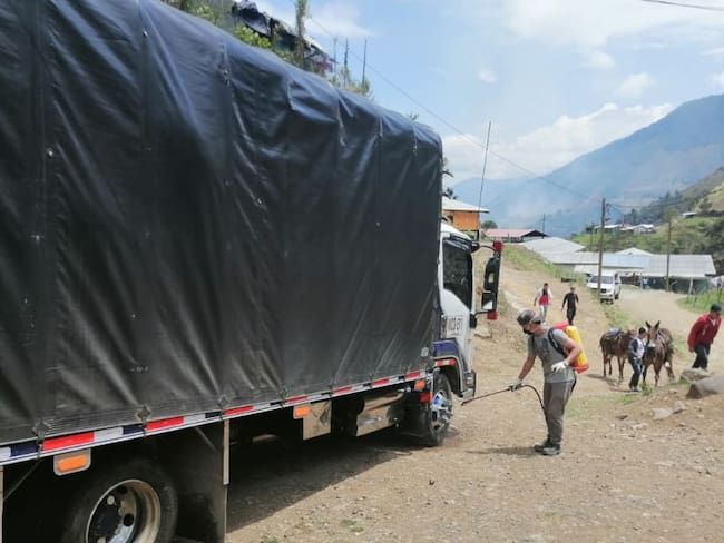 Llegan ayudas humanitarias a excombatientes en Antioquia