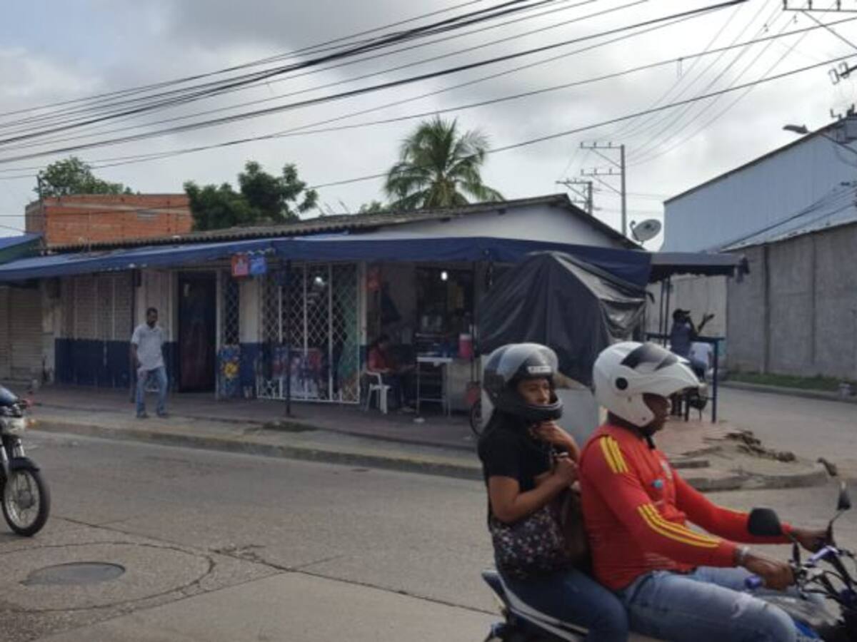 Balean a hombre en medio de un atraco en el barrio La Princesa, Cartagena