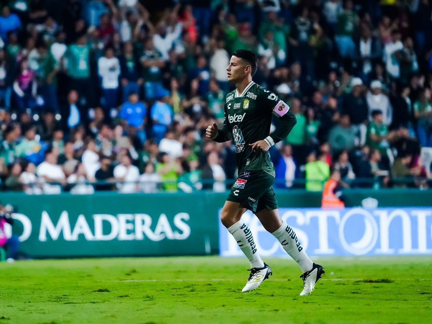 James David Rodríguez, de Selección Colombia / Oficial de Club León, en Facebook.