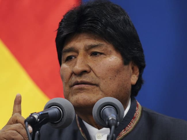 El expresidente boliviano, Evo Morales