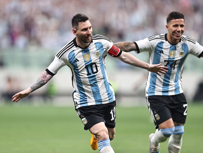 Lionel Messi, capitán de Argentina. (Photo by VCG/VCG via Getty Images)
