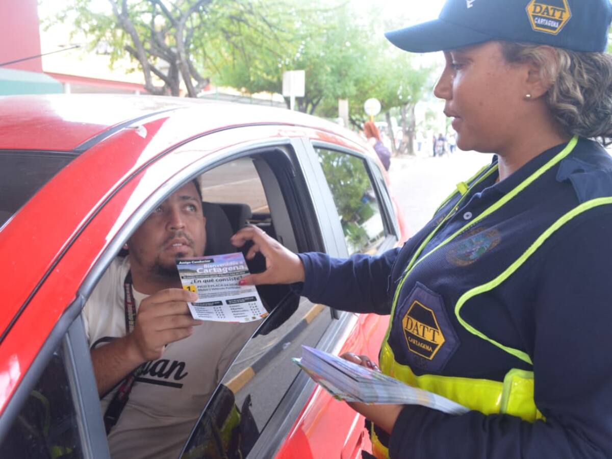 Pico y Placa de 24 horas saca de circulación a más de 58 mil vehículos en Cartagena